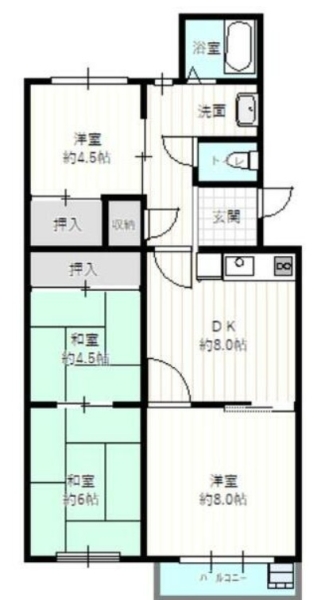 神戸市垂水区高丸 間取画像